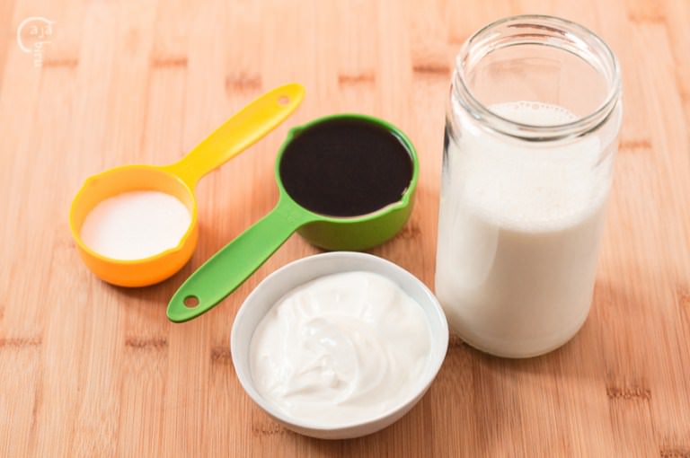 Ingredientes yogurt casero